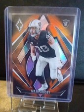 2024 Panini Phoenix Maxx Crosby Orange #107 Las Vegas Raiders