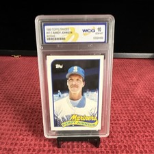 Topps 1989 Traded Randy Johnson Rookie #57T WCG 10 Seattle Mariners Card