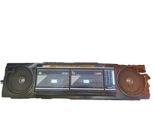 Unisef Stereo Double Cassette Deck Recorder