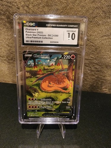 Charizard V graded CGC 10 for sale on eBay