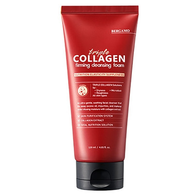 8809414192804 BERGAMO Triple Collagen Firming Cleansing Foam oczyszczająca piank
