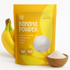 Palm  Plenty Powdered Banana Fruit - Natural Banana Flavoring for Smoothies,...