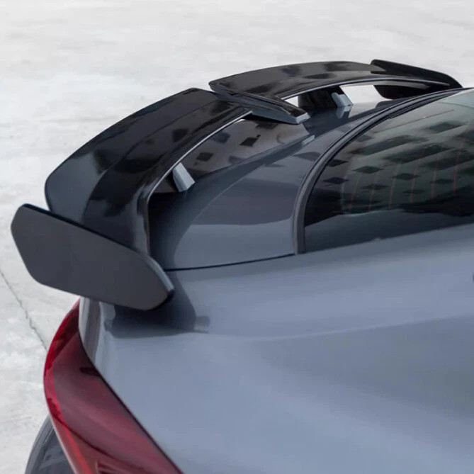 Rear Trunk Spoiler Lip Roof Tail Wing 54'' For Porsche Carrera GT 2004-2006