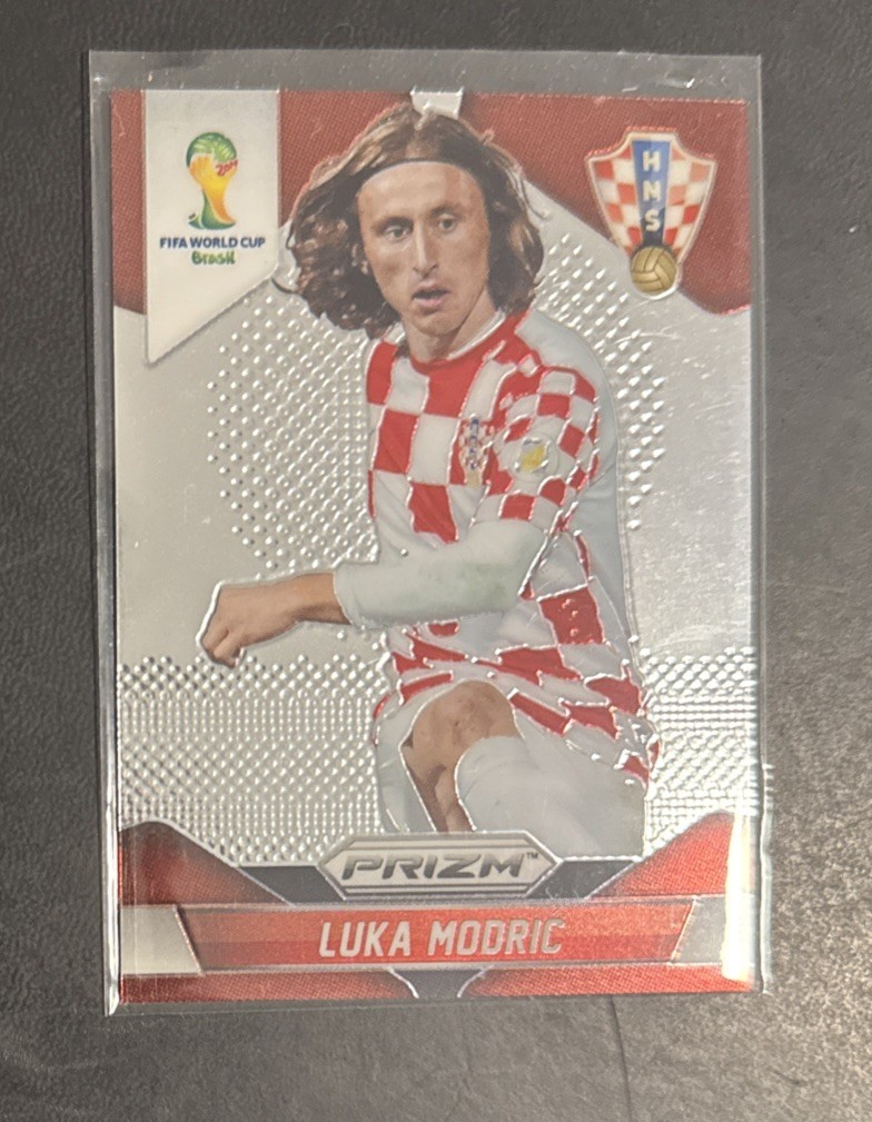 2014 Prizm FIFA World Cup Brasil Luka Modric #118 Croatia