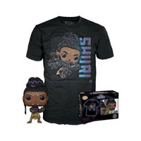 Funko Pop! & Tees (Adult) Marvel Black Panther - Shuri (Glows In The Dark) - L