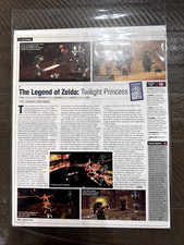 2006 Legend Of Zelda Twilight Princess REVIEW Game Print Ad/Poster Retro WallArt