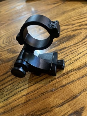 TMS 90 degree Push Button Quick Flip to Side FTS Mount for 30mm Magnifier Scope