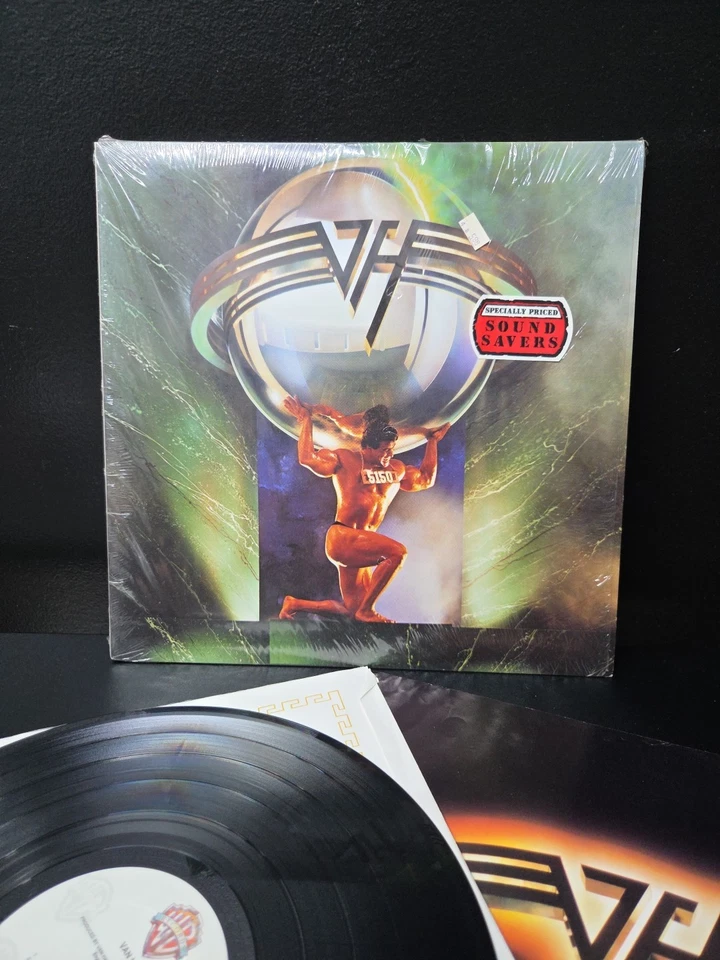 Van Halen 5150 Lp Vinyl OG 1986 1st Press Shrink/Hype/Insert NM-/EX Wax - Image 2 of 4