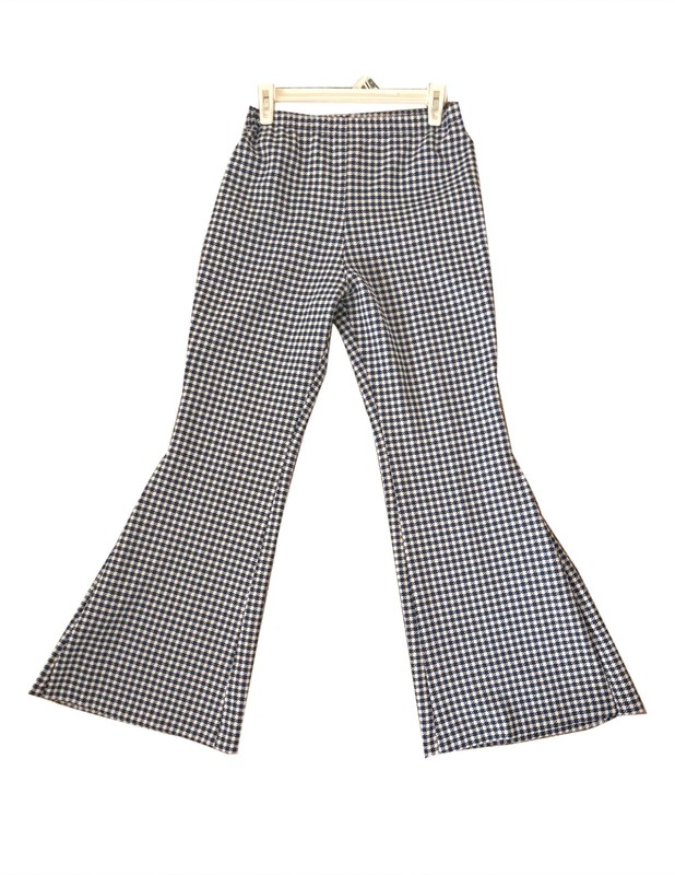 VTG 10 J.P. Original High-Rise Bell Bottom Pull-On Pant 70s Hippie Flare Leg