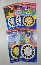 Tyco View-Master 3-D 5 Sealed 1994 Disney Reels Lion King Snow White Cinderella