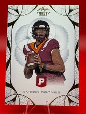 2024 Leaf Trinity Pristine Auction #66 Kyron Drones Gold Foil