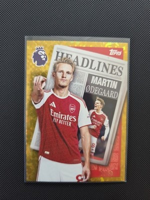 Martin Ødegaard 2025-26 Topps Premier League Headlines 22/50 #441