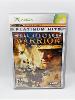 Full Spectrum Warrior (Platinum Hits) - XBOX (COMPLETE / TESTED)