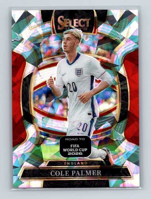 2025-26 Panini Select Fifa World Cup Cole Palmer #44 Ice Prizm