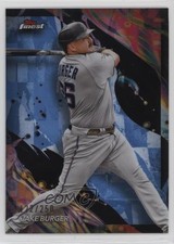 2024 Topps Finest Uncommon Sky Blue Refractor 122/250 Jake Burger #197 ut4