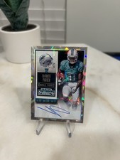 Panini 2015 DeVante Parker Rookie Cracked Ice Auto #210 Dolphins /23