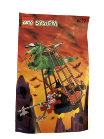 LEGO 6037 - Witch's Windship  - 100% Complete with Minifigures & Instructions