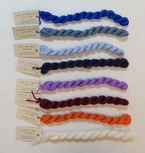 THREADS FOR STITCHING- 8 Silk & Ivory (49)