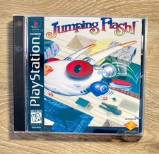 Replacement Case Only - Jumping Flash! - No Manual - PlayStation/ PS1
