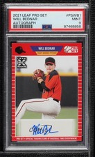 2021 Leaf Pro Set Baseball Blaster Will Bednar #PS-WB1 PSA 9 MINT Auto 08vx