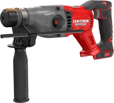 CRAFTSMAN V20 RP SDS Rotary Hammer Drill, Cordless, 7/8 inch, 2 Joules, Black