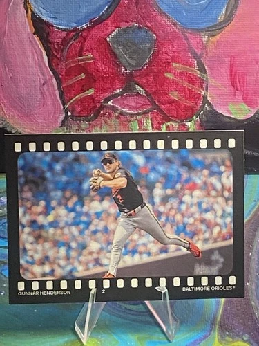 2026 Topps Heritage Gunnar Henderson #RA-GH Ready and Action Orioles Insert