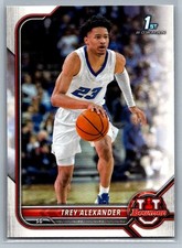 2021-22 Bowman University #14 Trey Alexander