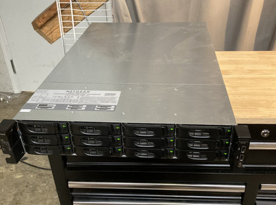 NETGEAR RNR-12A RN4220X **48TB HDD**NAS 4220 12-Bay Rack Mountable Server