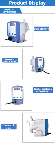 220V Electromagnetic Diaphragm Metering Pump Acid-Base Additive Metering Pump - Picture 13 of 23