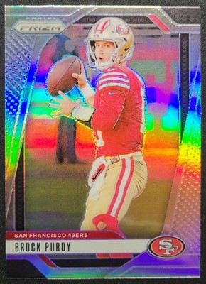 2024 PANINI PRIZM BROCK PURDY #249 SILVER PRIZM SAN FRANCISCO 49ERS 