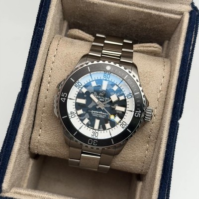 Breitling Superocean Automatic 46 Super Diver Steel Watch E10379351B1E1