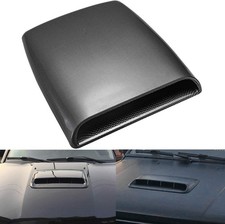 Universal Car Decorative Air Flow Intake Hood Scoop Vent Turbo Bonnet Cover C... Universal Car Decorative Air Flow Intake Hood Scoop Vent Turbo Bonnet Cover C...