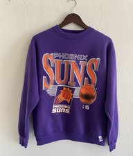 Vintage 90s Phoenix Suns NBA Logo 7 Medium Purple Crewneck