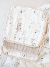 Organic Baby 3 Pack Organic Burp Cloths NEW Multi Pattern
