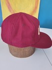 Vintage USC Trojans Spell-out Snapback Hat Twins Enterprise  Wool 90's Crimson  — photo 3