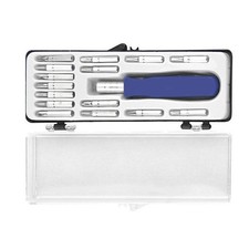 Mini Magnetic Screwdriver 16 Different Types Of Bits Hardened Carbon Steel