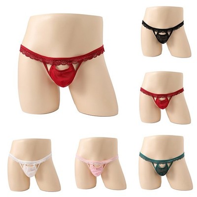 G-String Hautfreundlich Höschen Komfort Leicht Schwacher Anstieg Spitze