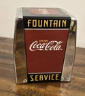 Vtg 1999 COCA-COLA "Fountain Service” Napkin Dispenser