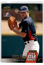2009 Upper Deck Signature Stars USA Star Prospects Sonny Gray USA #USA-29