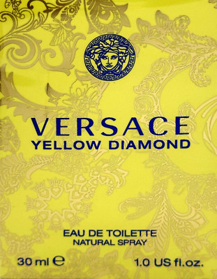 VERSACE YELLOW DIAMOND EAU DE TOILETTE SPRAY FOR WOMEN 1.0 Oz / 30 ml BRAND NEW!