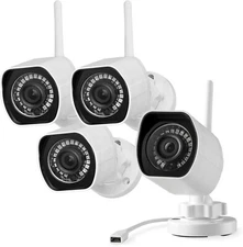 Zmodo 1080p Outdoor Security Camera WiFi IP Cameras with Night Vision, Plug-In