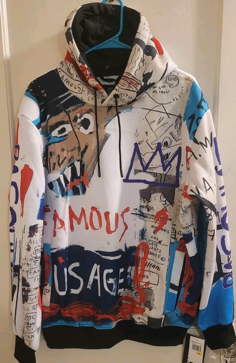 Members Only Hoodie / Jacket Size Medium Jean-Michael Basquiat