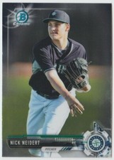 2017 Bowman Chrome Prospects #BCP126 Nick Neidert - Seattle Mariners