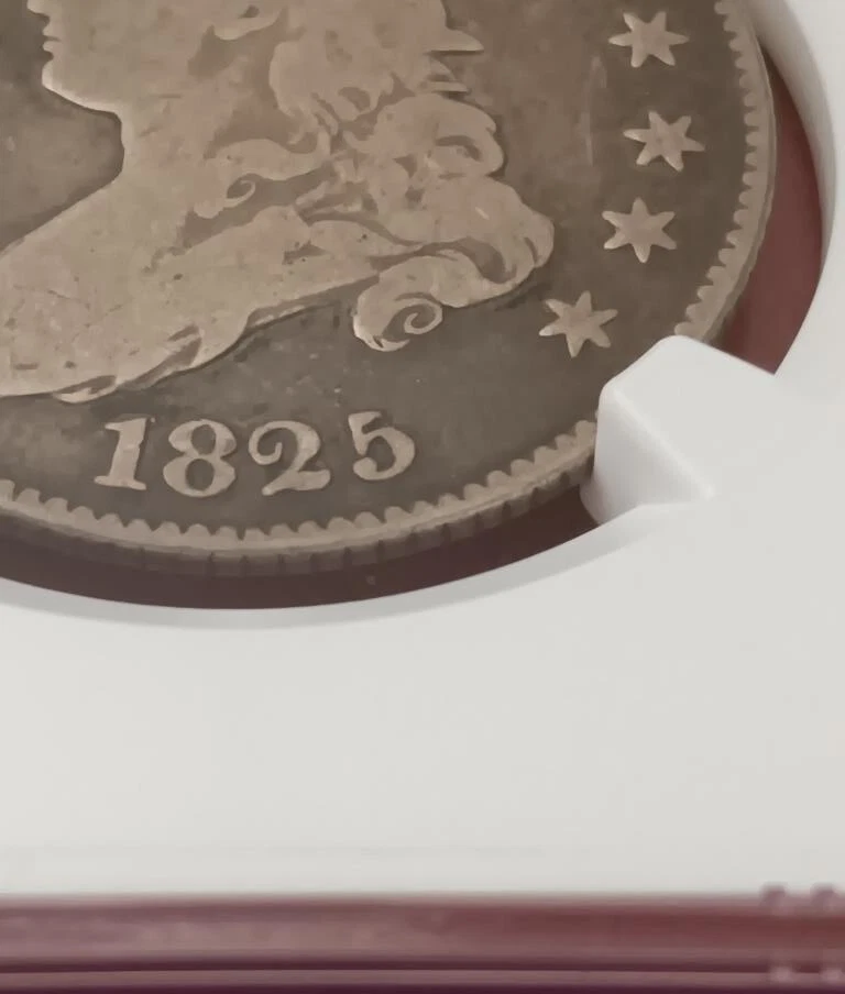 1825/4/2 Capped Bust Quarter, B.2, NGC VG08 - Image 2 of 4