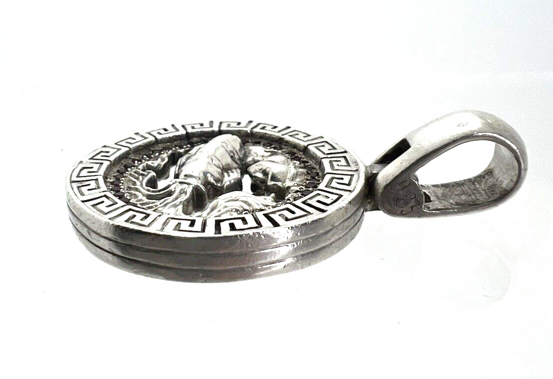 Heavy Solid Sterling Silver 925 Aquarius Zodiac R… - image 3