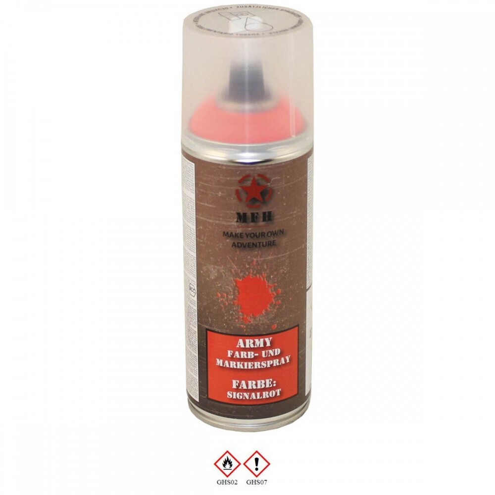 Mfh Farbspray Army Matt 400 Ml Militärlack Militärfarbe Sprühdose Lack