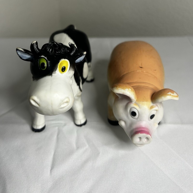 Vintage Toy Farm Animal Figures
