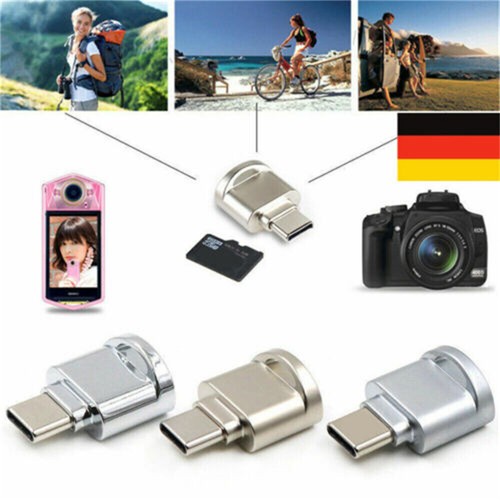 USB 3.1 Typ C Micro SD TF Speicherkartenleser OTG Adapter für Smartphone Laptop - 第 3/13 張圖片