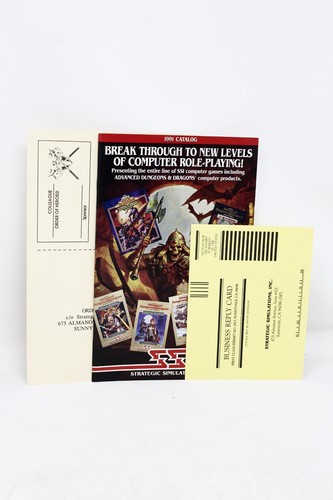IBM Advanced Dungeons & Dragons Eye of the Beholder PC Game 5.25” 1991 - Picture 7 of 9