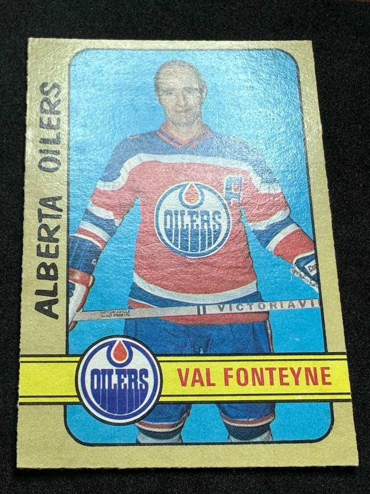 Val Fonteyne 1972-73 O-Pee-Chee #319 WHA Alberta Oilers - Image 4 of 4